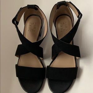 Women’s Nordstrom Adele black Sandal size 8 1/2